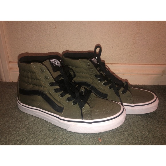 Vans Shoes - Women’s Sk8-Hi Olive Green Vans